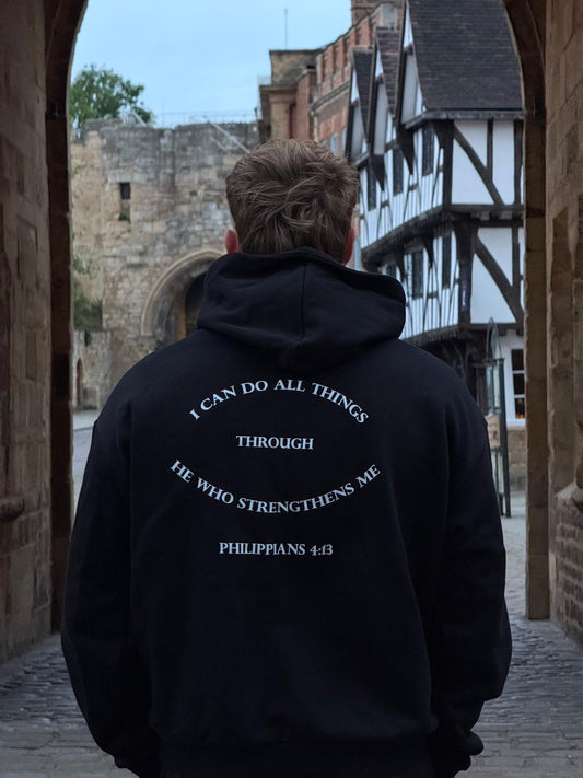 Philippians 4:13 Quote Hoodie